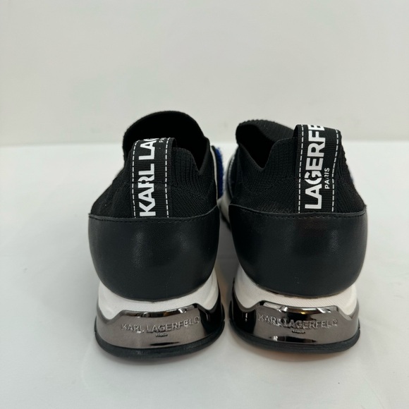 NWOB KARL LAGERFELD PARIS Women Meadow Graphic Slip-On Sneakers Size 9.5 - Picture 3 of 9